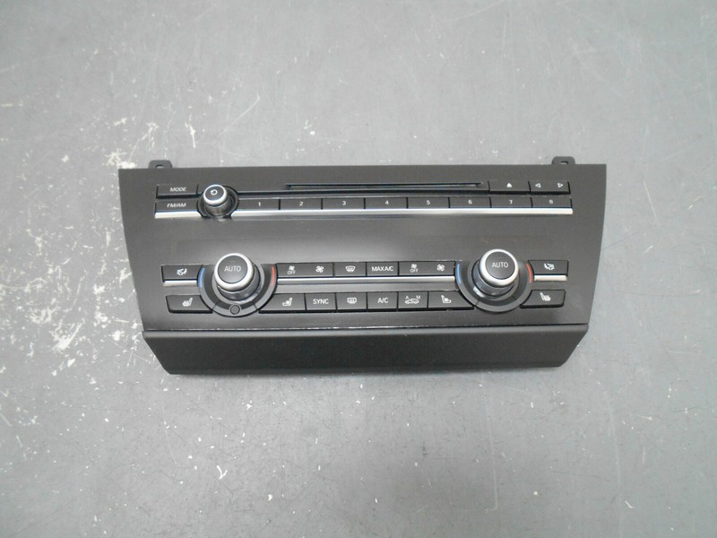 2015 12 13 14 16 BMW M6 F13 Radio CD / AC Heater Seat Climate Controls #0626 J4