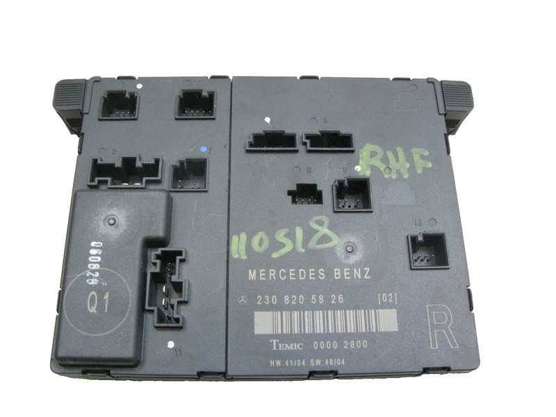 03-12 Mercedes R230 SL550 SL500 SL55 AMG Door Control Module Right Side 11518
