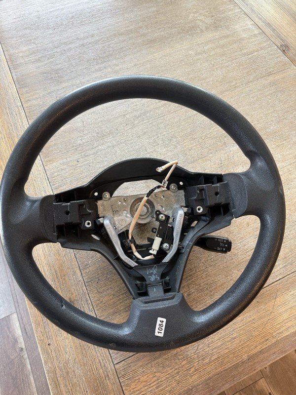 2008 TOYOTA YARIS STEERING WHEELBLACK