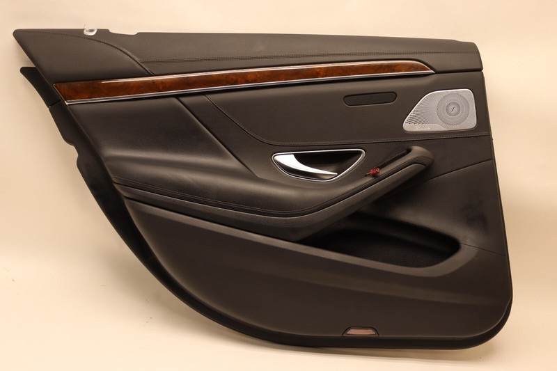 2014-2017 MERCEDES S-CLASS S550 W222 REAR LEFT SIDE DOOR PANEL TRIM COVER OEM