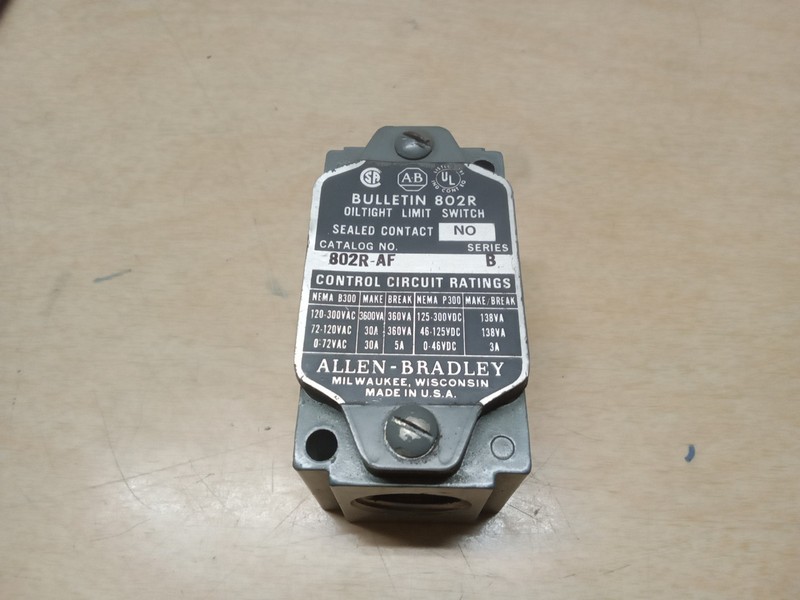 Allen-Bradley 802R-AF Series B Limit Switch