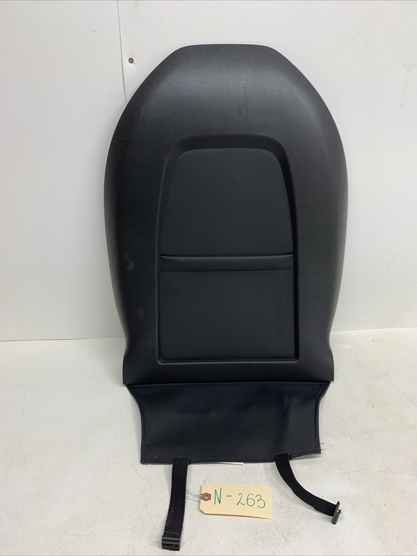 17-22 Tesla Model 3 Left or Right Front Seat Back Panel Cover Trim 263 S2