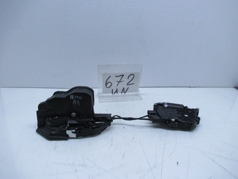 09-15 BMW F01 F02 F04 7 SERIES REAR RIGHT PASSENGER DOOR LOCK W SOFT CLOSE OEM