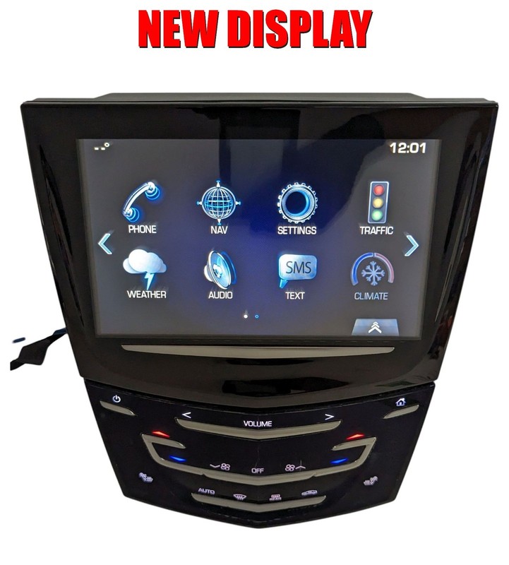 REMAN 15 16 17 18 Cadillac ATS CTS ELR Radio Display 23410082 OEM