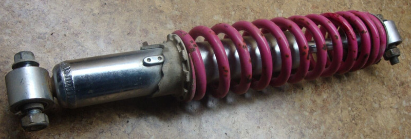 1998 Yamaha Blaster YFS200 YFS 200 Front Right Left Shock Suspension Spring Pink