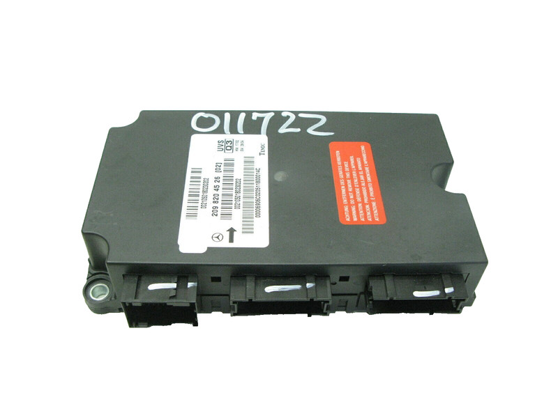 04-09 MERCEDES W209 CLK320 CLK500 ROOF TOP CONTROL MODULE COMPUTER 011722