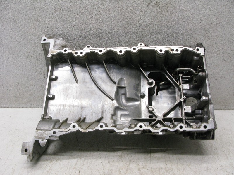10-18 JAGUAR XF XJ XE XK F-TYPE 3.0 5.0 S/C N/A ENGINE MOTOR OIL PAN UPPER OEM A