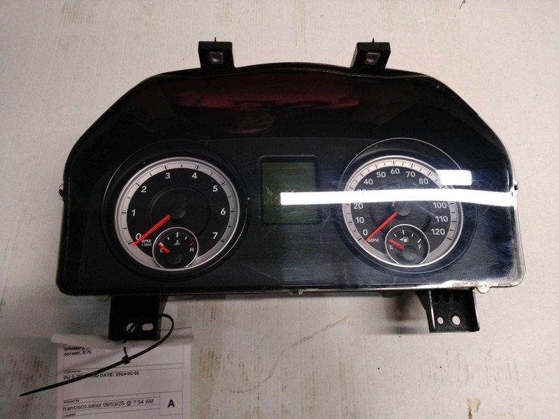 2014 RAM DODGE 1500 Pickup Speedometer Gauge OEM Black 132K Miles NJ25-21096