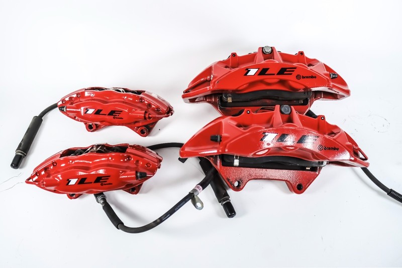 2016-2024 Camaro ZL1 1LE Front & Rear Red BREMBO Brake Calipers OEM *USED*