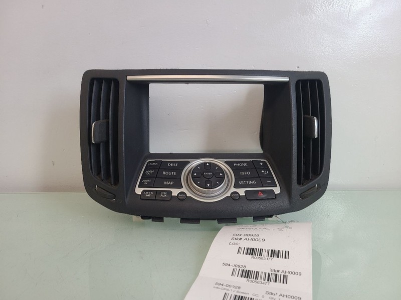Info-GPS-TV Screen Convertible Under Screen Fits 08-13 INFINITI G37 583477