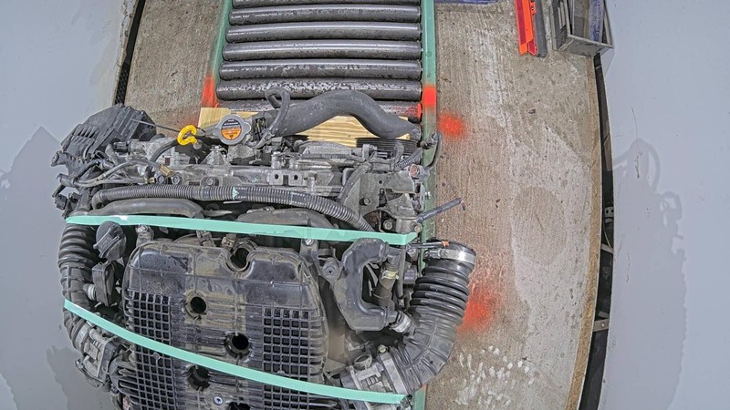 2015 INFINITI Q40 3.7L V6 Engine Complete Assembly 124K Miles OEM Black 4WD