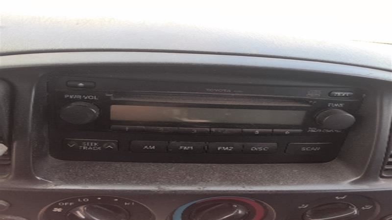 Audio Equipment Radio Receiver With CD Dash 2 Door Fits 03-06 TUNDRA 1462540