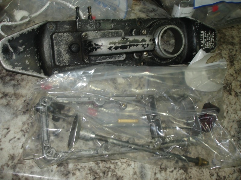 Johnson omc evinrude 6 gallon gas tankgauge pump mile master cruis-a-day #2