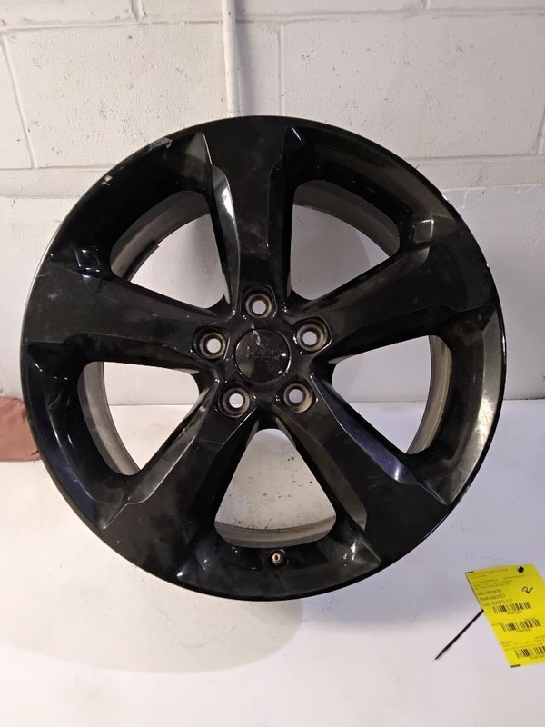 2021-2025 Jeep Grand Cherokee Wheel Rim 20x8-1/2 Painted Black 5 Straight Spoke