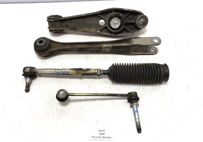 ✅97-04 OEM Porsche Boxster 986 Front Right Passenger Lower Upper Control Arm SET