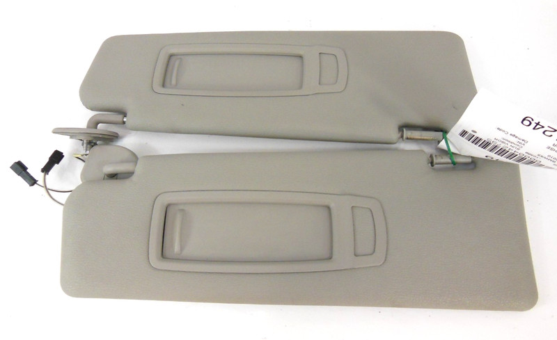 2007-2010 BMW X5 Sun Shade Visor Pair Left Right W/ Illumination OEM