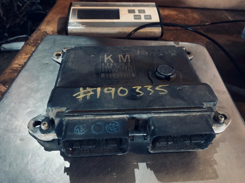 07-09 MAZDA 3 2.3 AUTO A/T ENGINE COMPUTER ECU EBX PCM L34R18881D