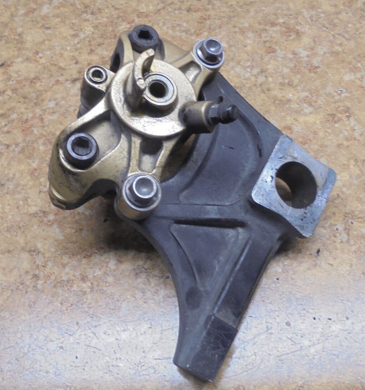 2004 Suzuki GSX-R600 GSXR6 GSXR600 Rear Back Disk Brake Caliper Mount Bracket 04