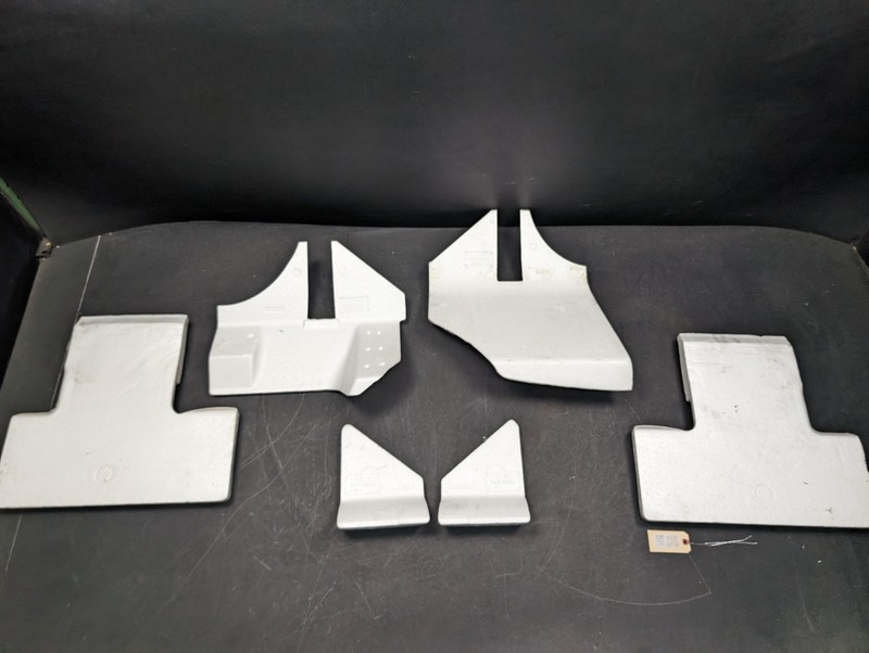 6PC Front Floor Foam Insulator Set 2019 Infiniti QX50 74978-5NA0A 2020 - 2024