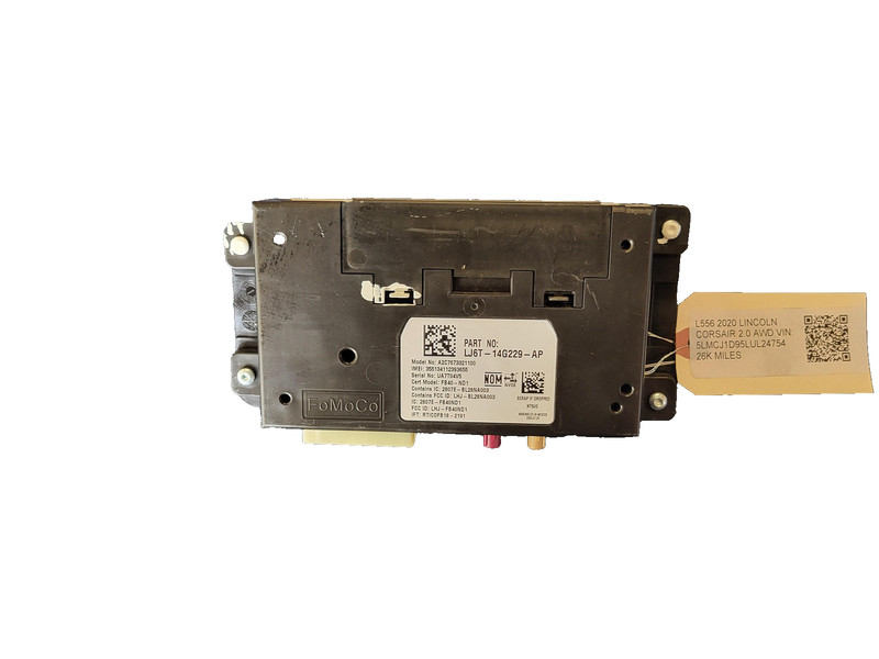 Used Oem Lincoln Communication Telematics Control Module 2020-2022 Corsair 2.0L