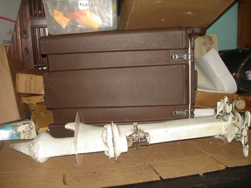 Johnson 6hp model 6r77m lower unit mid section boat motor part sn j4718164