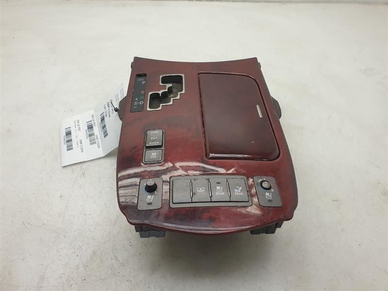 07-08 LEXUS LS460 COMPLETE SHIFTER BEZEL ASSEMBLY