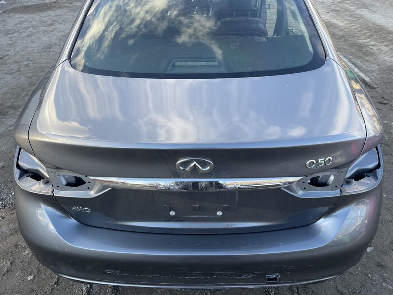 2018-2023 Infiniti Q50 Deck Lid Gray No Lights