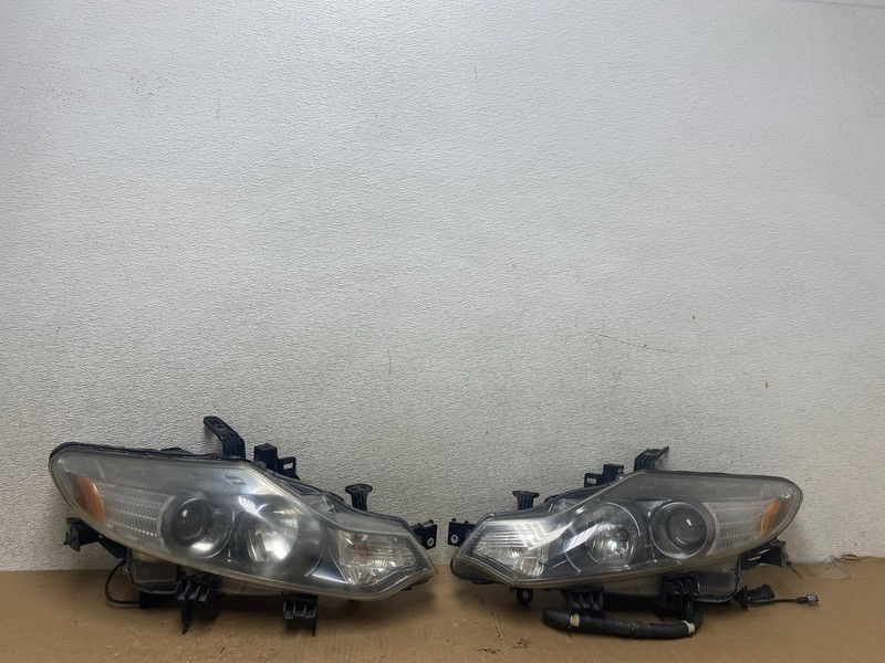Halogen 2011 2012 2013 2014 Nissan Murano Headlights Left+Right Oem S0740 DW