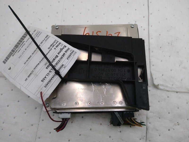 2006 Mercedes CLS-Class Engine Control Module ECM 1131538679 Black 74K Miles