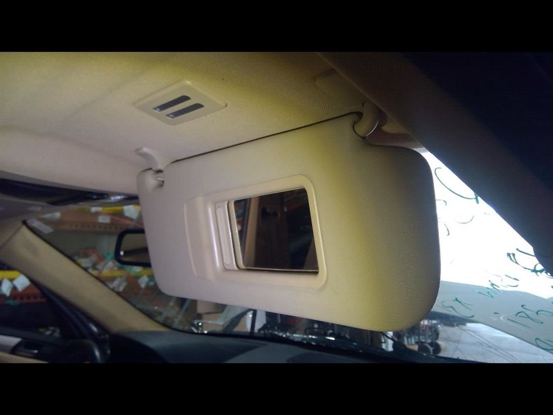 Passenger Right Sun Visor Illuminated Fits 11-17 BMW X3 1569507