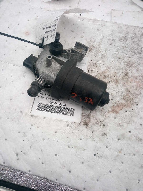 2020 Jeep Wrangler Wiper Motor OEM 68383593AA Green 96K Miles