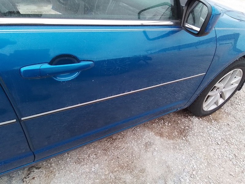 Passenger Front Door Without Side Moulding Holes Fits 06-12 FUSION 3481871
