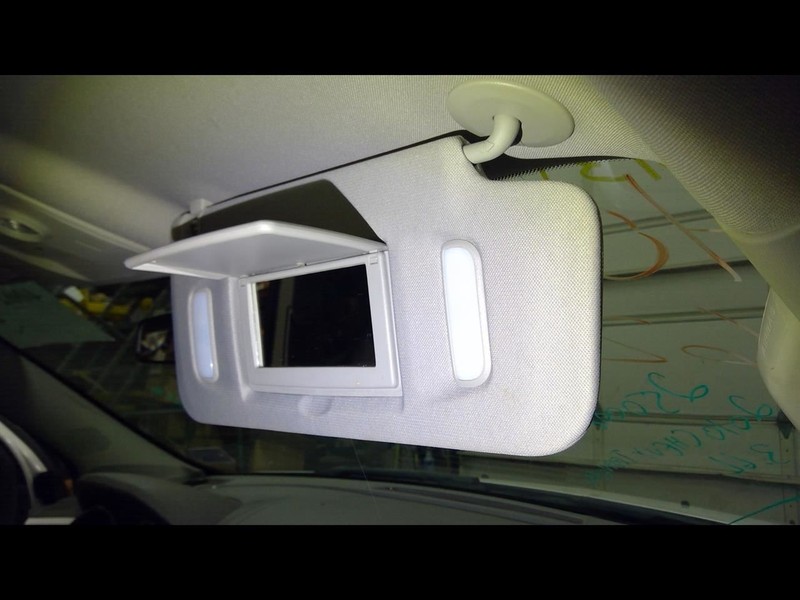Passenger Sun Visor VIN J 11th Digit Limited Fits 07-17 ACADIA 1518625