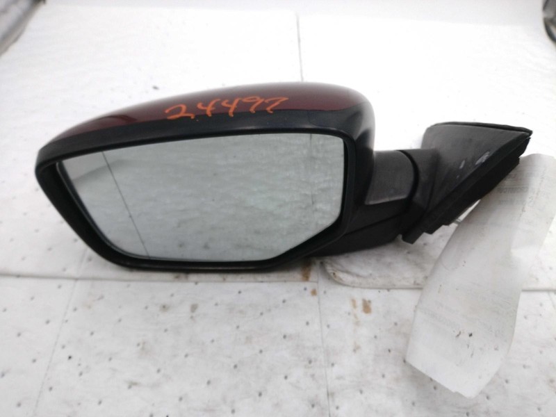 2014 Honda Crosstour Left Door Mirror Maroon 391667 139K Miles Used