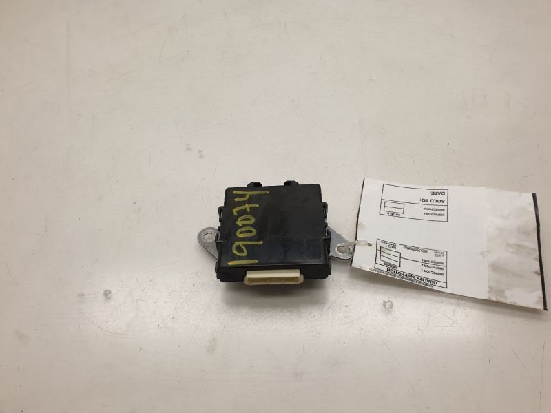 08-14 TOYOTA SEQUOIA DRIVER PARK ASSIST CONTROL MODULE ECM ASSEMBLY