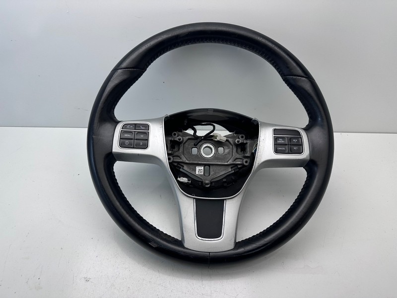 2012 Volkswagen Routan Mopar Black Leather Steering Wheel 1RV651X9AD OE