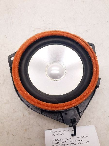 2005 TOYOTA AVALON PASSENGER SIDE REAR DOOR JBL SPEAKER ASSEMBLY