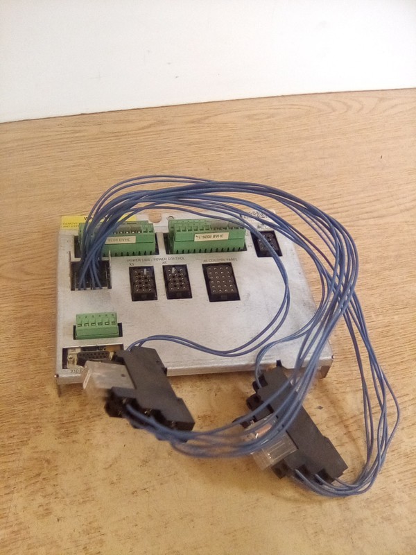ABB DSWC331 3HAB7215-1/07 Robot Panel Unit W/ 2 Allen Bradley Relays