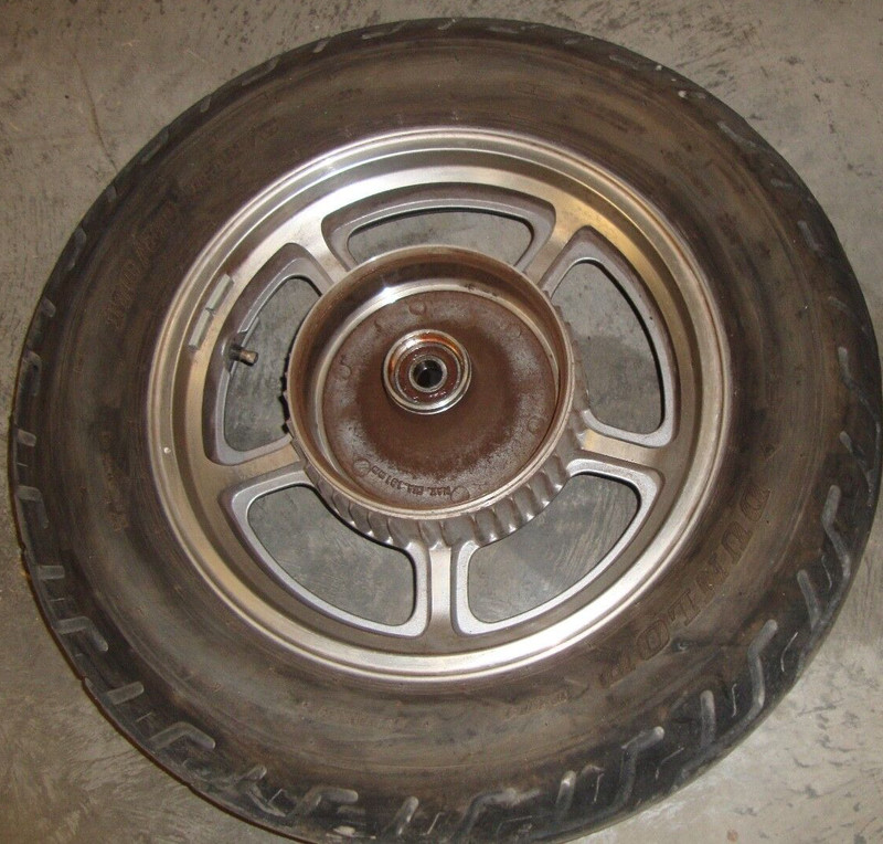 2007 Honda Shadow VT1100C VT1100 VT 1100 C Rear Rim Tire Wheel 170/80-15 15" #26
