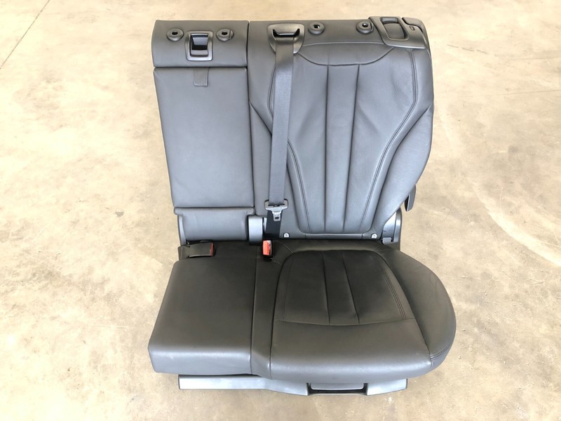 ⭐14-18 BMW X5 F15 REAR LEFT DRIVER SECOND ROW SEAT ASSEMBLY BLACK OEM LOT2327