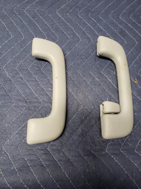 2017-2020 Hyundai Elantra Interior Roof Grab Handles Set of 2 Gray OEM