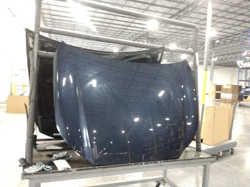 2023 MAZDA CX-30 OEM Blue Hood Panel, Used, 23K Miles, Genuine Parts