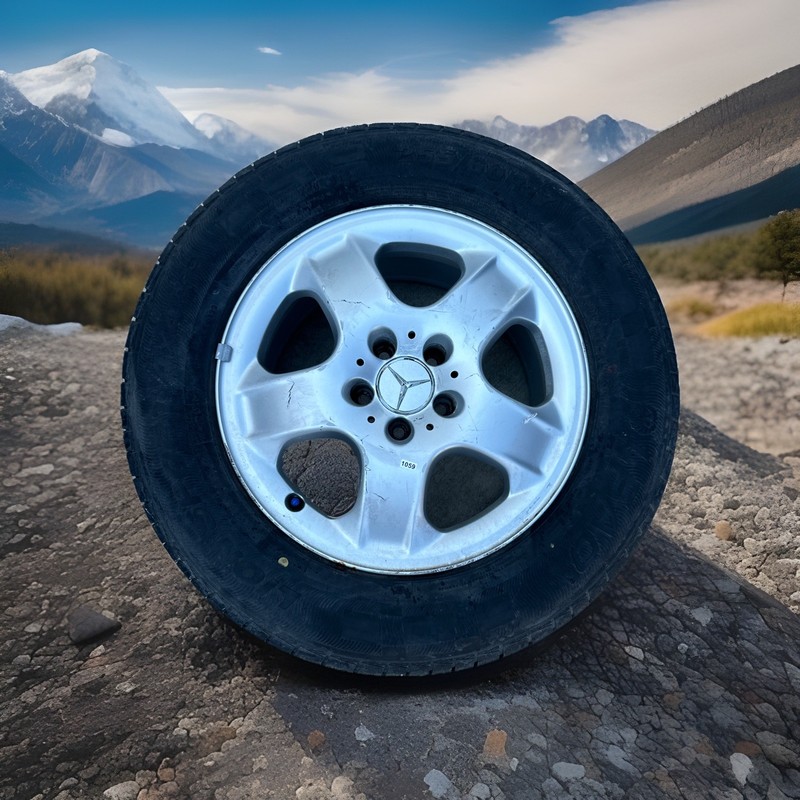✅ 98-05 Mercedes W163 ML320 ML350 8Jx 17 255/60R17" Wheel Tire Rim OEM ✅
