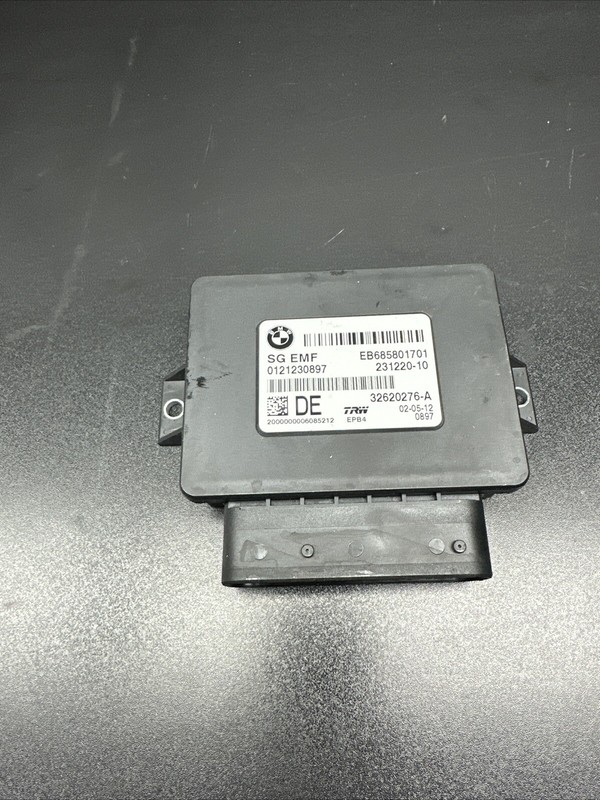 11 - 16 BMW 528I PARKING BRAKE CTRL UNIT (EMF) EB685801701 231220-10 32620276-A