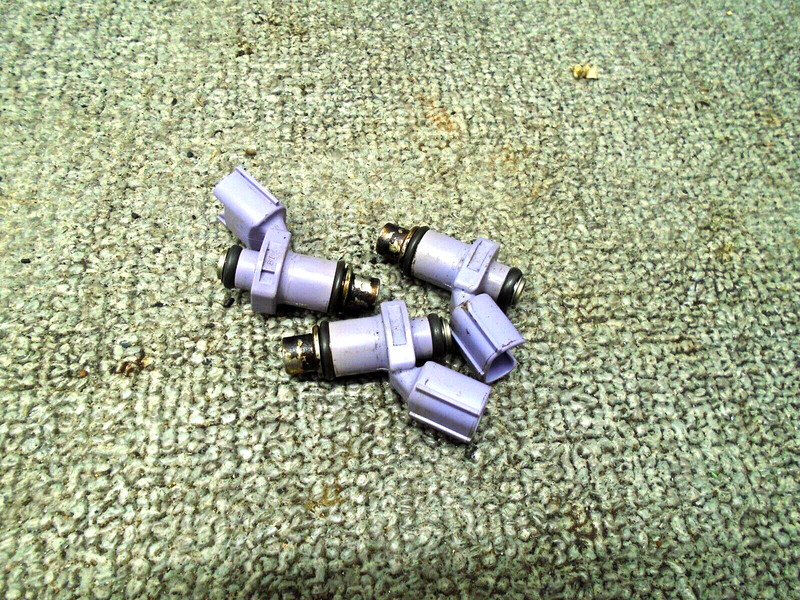 FUEL INJECTOR (X3) 6P2-13761-10-00 YAMAHA 2006-2015 200-250 HP OUTBOARD