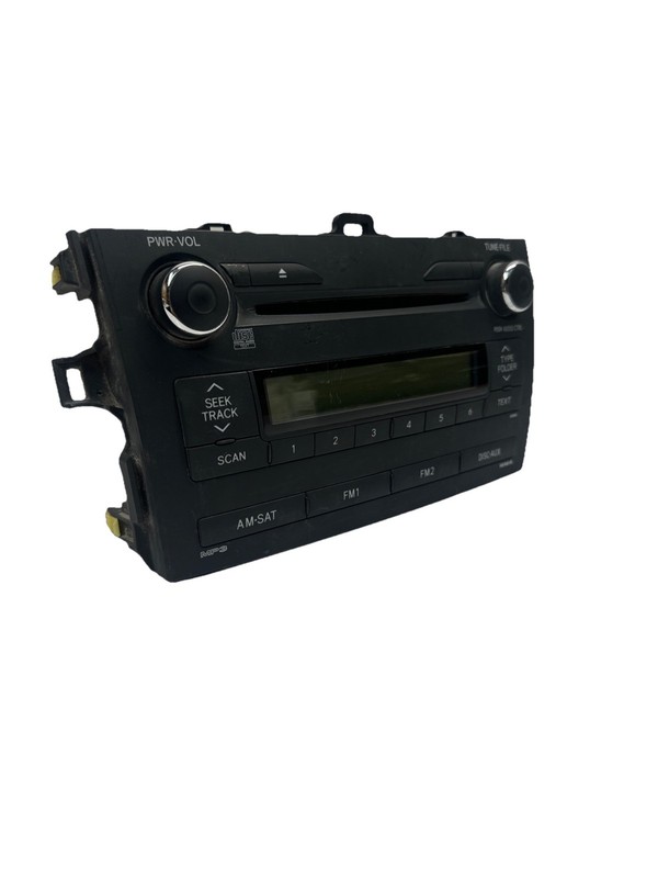 Toyota Corolla radio am fm 2009 2010 display screen receiver assy OEM 8612002A90