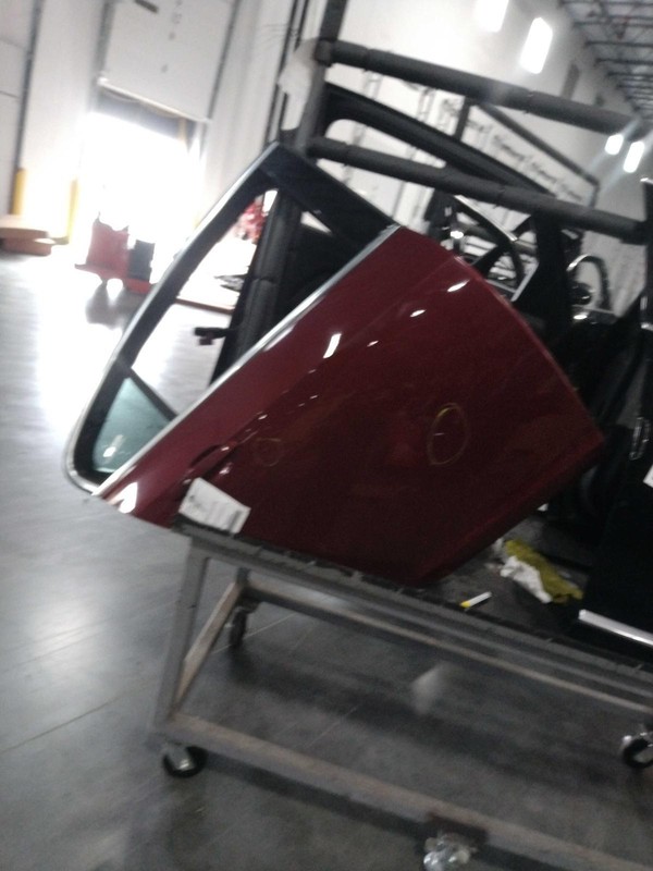 2016 Buick Regal Maroon Right Rear Door 250423 Used OEM 142K Miles