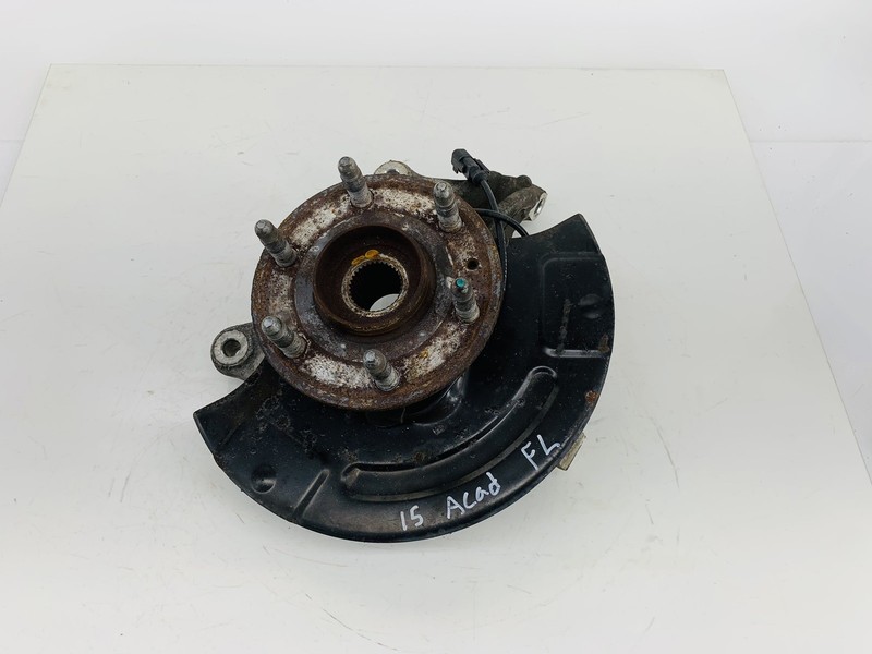07-16 GMC ACADIA AWD FRONT LEFT DRIVER SIDE SPINDLE KNUCKLE WHEEL HUB OEM