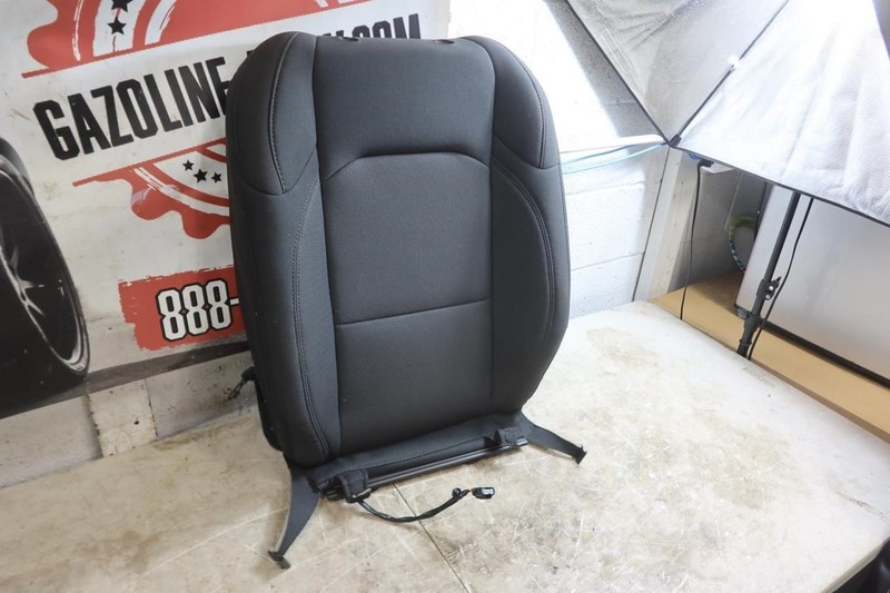 2018-2023 Jeep Wrangler JL OEM Front Left Driver Seat Cushion Cloth Black Heated