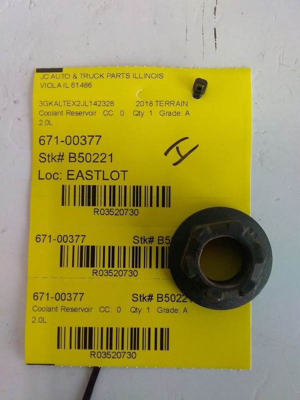 Coolant Reservoir Fits 16-23 MALIBU 3520730